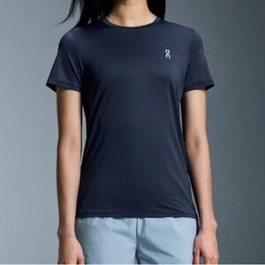 On Running Women's Dark Blue Short Sleeve Tee